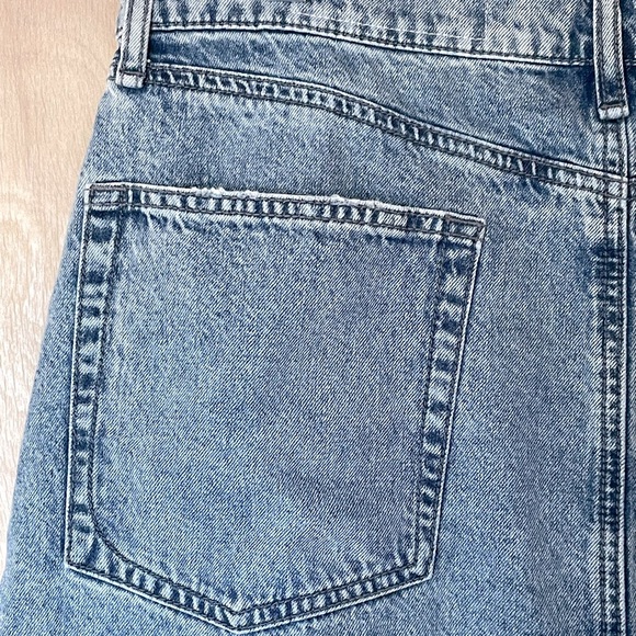 RAG & BONE Clara High Rise Denim Midi Skirt Sz 31 / 10 | 5-Pocket Classic - Picture 8 of 16